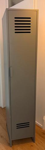 Metalen lockerkast grijs, Huis en Inrichting, Kasten | Lockerkasten, Ophalen, Zo goed als nieuw