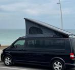 Volkswagen Transporter Long 2013 Buscamper Zwart 6 zits, Kluisje, Volkswagen, Tot en met 2, Elektrische ramen