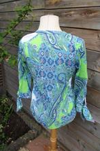 Tuniek blauw/ groen Emily van den Bergh mt 36 Vaste prijs, Kleding | Dames, Blouses en Tunieken, Blauw, Emily van den Bergh, Ophalen of Verzenden