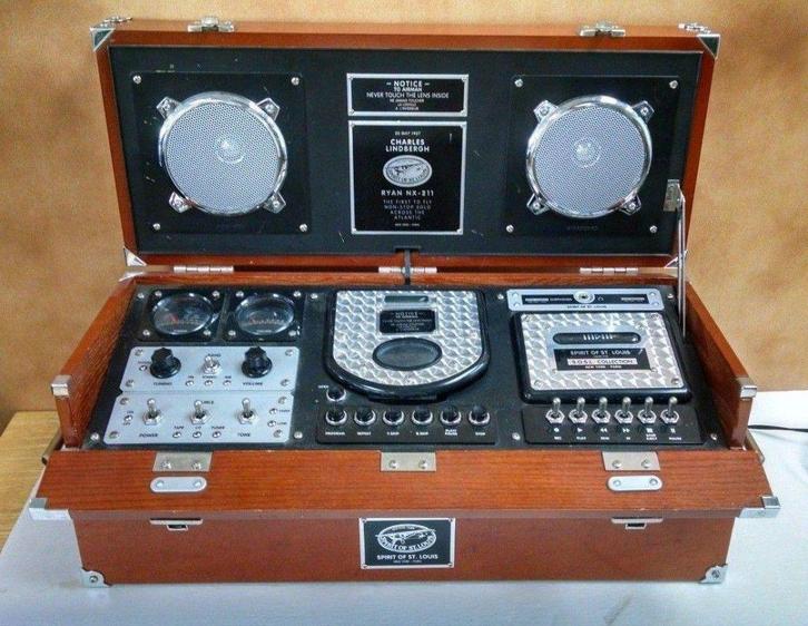 Charles-LindBerg Music-Set Collectors-Item. RYAN NX-211, Audio, Tv en Foto, Stereo-sets, Zo goed als nieuw, Cassettedeck, Cd-speler