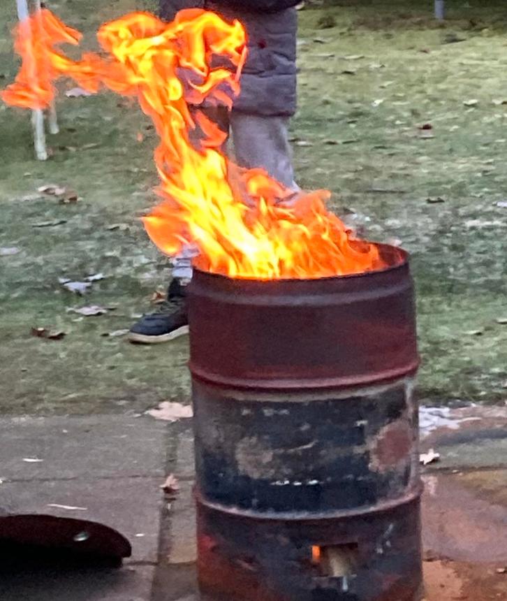 kant-en-klare Vuurton 60 liter €15,00, Tuin en Terras, Vuurkorven, Nieuw, Ophalen