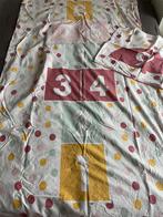 Dekbedovertrek 1-persoons, cijfers, Ophalen of Verzenden, Gebruikt, Jongetje of Meisje, Dekbedovertrek