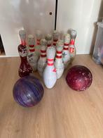 Bowlingset pins en ballen, Sport en Fitness, Bowlen, Ophalen, Gebruikt, Overige typen