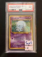 Wobbuffet Holo Neo 2 PSA 9 japans, Ophalen of Verzenden, Zo goed als nieuw, Losse kaart, Foil