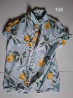Zomers overhemd met citroenen - maat 158, Ophalen of Verzenden, Zo goed als nieuw, Jongen, Overhemd of Blouse