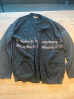 Vintage Grill Knitwear Vest - Maat S - Grijs, Ophalen of Verzenden, Gedragen, Maat 46 (S) of kleiner, Grijs