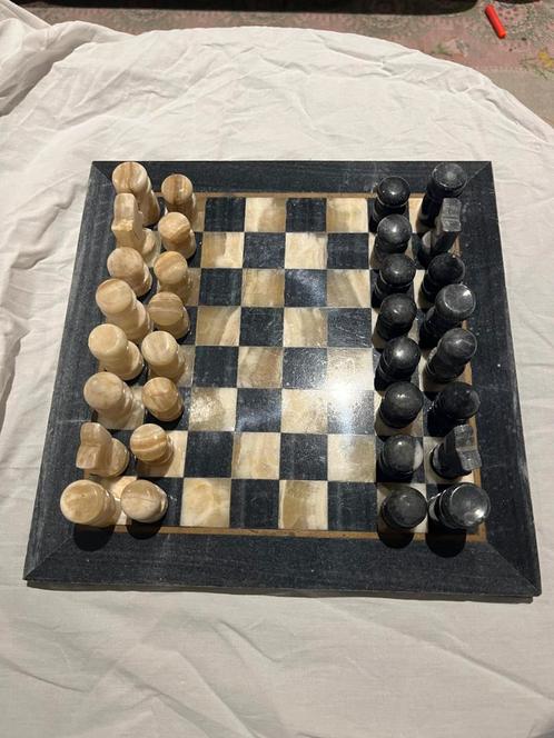 Marmer Schaakbord, Antiek en Kunst, Antiek | Overige Antiek, Ophalen