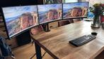 MSI Z370 Gaming Infinite X Gaming PC + 3 monitor, Computers en Software, Desktop Pc's, Ophalen, 32 GB, Zo goed als nieuw, 2 TB