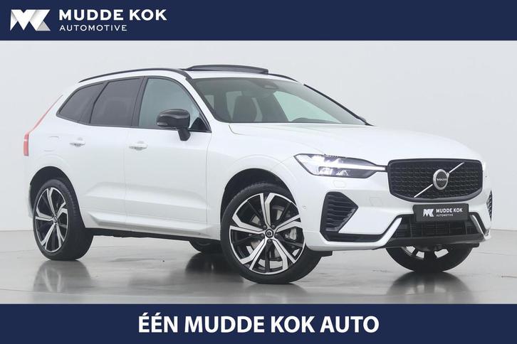 Volvo XC60 T8 Plug-in hybrid Ultra Dark | Luchtvering | Pano, Auto's, Volvo, Bedrijf, Te koop, XC60, 360° camera, 4x4, ABS, Achteruitrijcamera