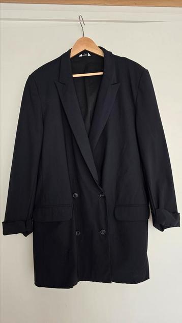 Penn Ink Blazer zwart lang oversized maat 40/42 beschikbaar voor biedingen
