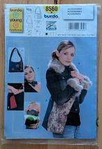 Naaipatroon Burda young fashion 8560 tassen en accessoires, Hobby en Vrije tijd, Ophalen of Verzenden, Zo goed als nieuw, Vrouw