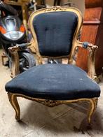 Twee mooie 19e eeuwse Louis XV stijl stoelen, Antiek en Kunst, Antiek | Meubels | Stoelen en Banken, Ophalen