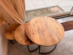 Salontafel set van 3, Huis en Inrichting, Tafels | Salontafels, Ophalen, Gebruikt, Rond, 50 tot 100 cm