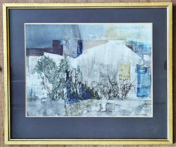 Frederick Donald Blake (1908-1997) Een landschap, gouache. beschikbaar voor biedingen