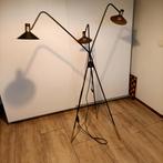 leeslamp, Huis en Inrichting, Lampen | Vloerlampen, Moderne dimbare leeslamp, 100 tot 150 cm, Metaal, Zo goed als nieuw