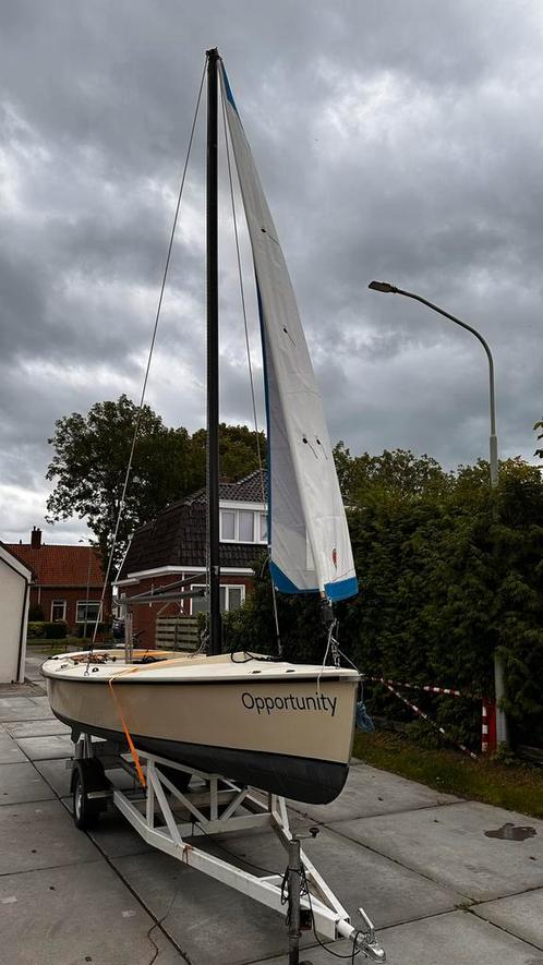 PolyValk, Watersport en Boten, Kajuitzeilboten en Zeiljachten, Gebruikt, Polyester, Tot 6 meter, Benzine, Ophalen