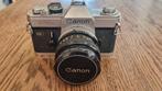 Canon FTb-QL Spiegelreflex Camera met 50mm 1:1.8 Lens, Ophalen of Verzenden