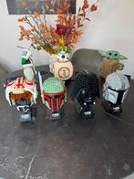 Lego Star Wars helmen - 4 stuks compleet met doos en boekje, Ophalen, Zo goed als nieuw