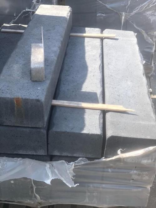 Betonbielzen zwart (antraciet), Tuin en Terras, Bielzen en Borders, Nieuw, Biels, Beton, Minder dan 25 cm, Minder dan 100 cm, Minder dan 25 cm