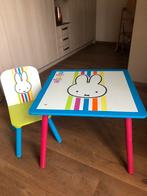 Nijntje tafel met 1 stoeltje, Ophalen, Gebruikt