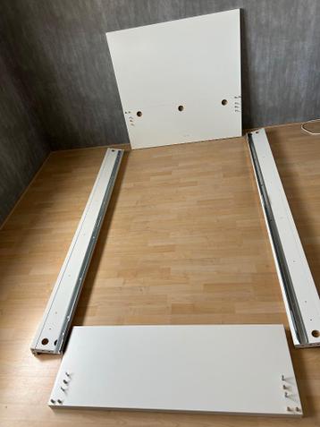 Eenpersoons bed 90x200 cm (Ikea Malm) wit / bedonderstel - afbeelding 4