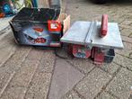 Tegelzaagmachine, Doe-het-zelf en Verbouw, Gereedschap | Zaagmachines, Ophalen, Minder dan 30 mm, Gebruikt, Overige typen