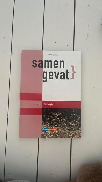 Examen Samengevat Biologie VWO beschikbaar voor biedingen