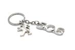 Peugeot 508 Metalen Sleutelhanger met logo en ring, Keychain, Verzamelen, Sleutelhangers, Nieuw, Ophalen of Verzenden, Merk