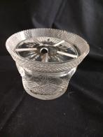 Kristallen Theelicht, Ophalen of Verzenden, Gebruikt, Overige materialen, Minder dan 25 cm