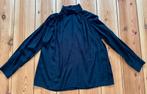 Blouse / Top Repeat - Zwart Satijn - Maat 40 / Medium Large, Kleding | Dames, Blouses en Tunieken, Zwart, Ophalen of Verzenden