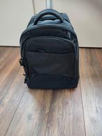 Zwarte trolleytas / laptoptas, Ophalen of Verzenden, 17 inch of meer, Zo goed als nieuw, Trolleytas