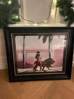 Mooie schilderijlijst, Huis en Inrichting, Ophalen, Gebruikt, Hout, 50 tot 75 cm