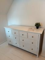 HEMNES Ladekast 8 Lades - Wit Gebeitst, Huis en Inrichting, Kasten | Ladekasten, Ophalen, Gebruikt, 5 laden of meer, 150 tot 200 cm