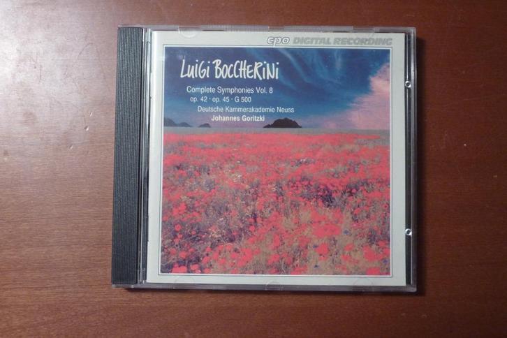 Boccherini Complete Symphonies Vol. 8: Op. 42 - Goritzki, Cd's en Dvd's, Cd's | Klassiek, Ophalen of Verzenden