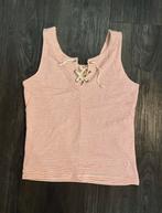 Nieuwe rood wit gestreepte lace up top topje Hollister M, Maat 38/40 (M), Verzenden, Nieuw, Zonder mouw