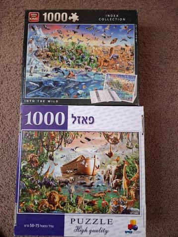 Div. puzzels 1000 stukjes beschikbaar voor biedingen