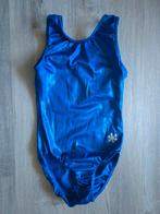 Turnpakje snowflake maat 134 140 146, Sport en Fitness, Turnen, Blauw, Zo goed als nieuw, Turnpak(je), Kindermaat 122 t/m 140