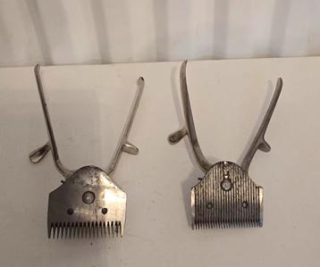 2 Antieke oude Tondeuse mannen beschikbaar voor biedingen