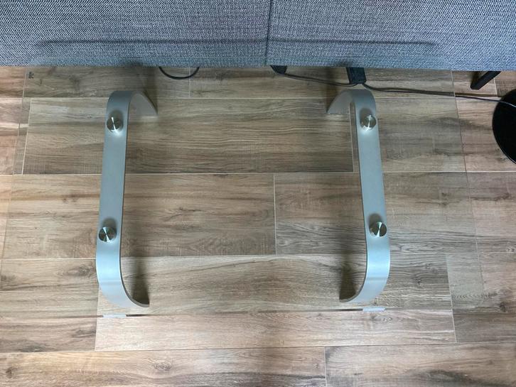 Rolf Benz Glazen Tafel - Stijlvol Design, Huis en Inrichting, Tafels | Salontafels, Gebruikt, Minder dan 50 cm, 50 tot 100 cm