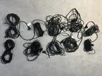 Partij stroomkabels, ongeveer 10 meter met aangegoten geaard, Ophalen of Verzenden, Zo goed als nieuw, Kabel of Snoer