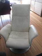 Leder design relexfauteuil, Huis en Inrichting, Fauteuils, Ophalen, Gebruikt, Leer