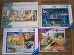 4 disney puzzels (1000 stukjes), Ophalen of Verzenden, 500 t/m 1500 stukjes, Zo goed als nieuw, Legpuzzel