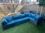 Loungeset, Tuin en Terras, Tuinsets en Loungesets, Ophalen, Zo goed als nieuw, Wicker