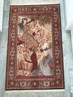 Prachtige schilder wand of Tafelkleed, Isfahan Stijl., Huis en Inrichting, Verzenden, 50 tot 100 cm, Zo goed als nieuw, Kleed