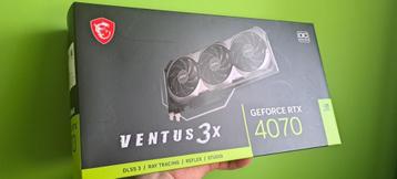 MSI GeForce RTX 4070 Ventus 3x 12G oc beschikbaar voor biedingen