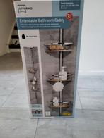 Telescopisch badkamer rek, Ophalen of Verzenden, Zwart