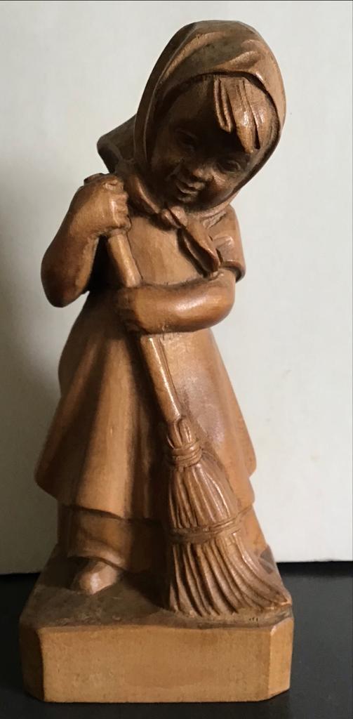 Houten Hummel Figuurtje, Antiek en Kunst, Kunst | Beelden en Houtsnijwerken, Ophalen