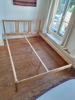 Gratis Ikea Tarva Bedbodem 200x140cm, Ophalen, Gebruikt, Bruin, Tweepersoons