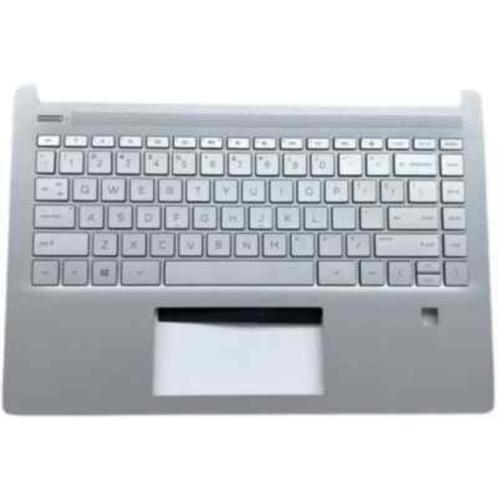 Hp 14-DQ2053CL Palmrest Dutch Keyboard SILVER TSCEA0PA004010, Computers en Software, Toetsenborden, Gebruikt, Verzenden