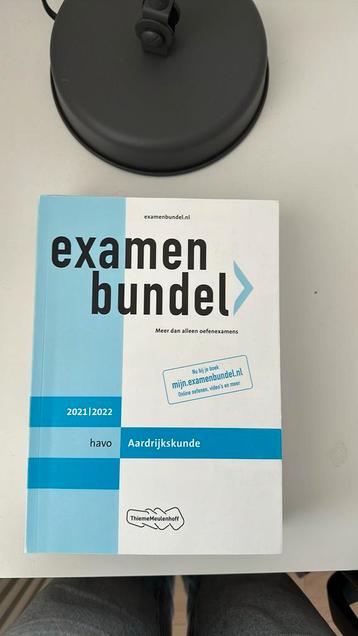 Examenbundel havo Aardrijkskunde 2021/2022